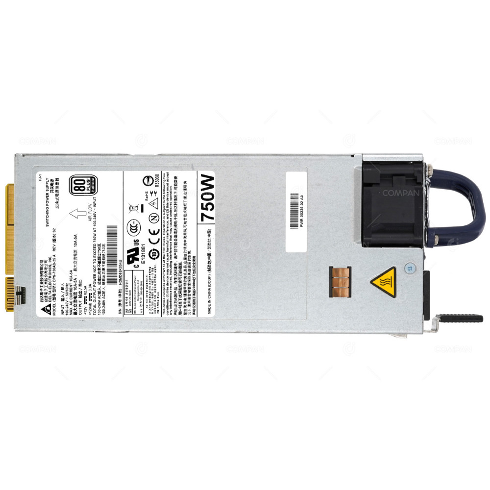 PWR-00225-02  ARISTA 750W AC POWER SUPPLY FOR 7280QR REAR TO FRONT AIRFLOW